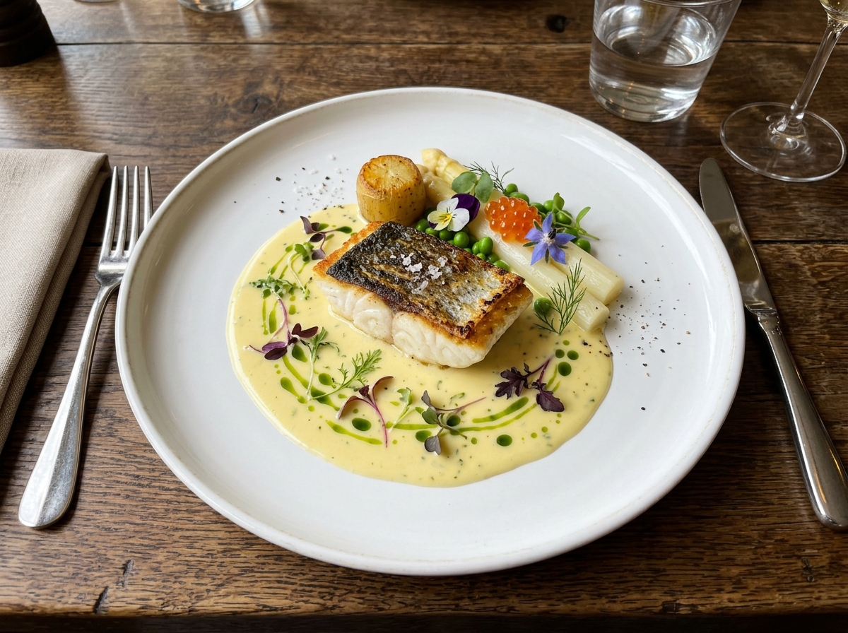 Pan-Seared Chilean Sea Bass